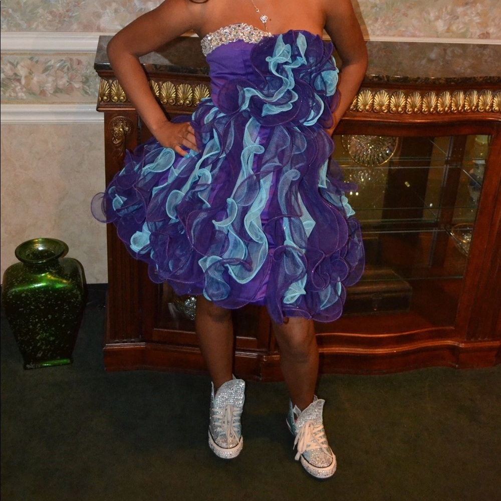 Hand made prom/ sweet 16 dress (only worn once) 👗